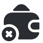 Wallet Remove SVG Icon
